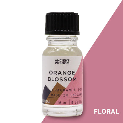 10ml Orange Blossom Fragrance Oil Bottle – Long Lasting Scent for Candles, Soaps & Diffusers