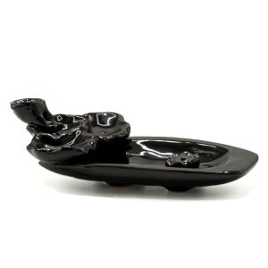 Backflow Incense Burner - Lotus Pond &amp; Incense Stick Holder
