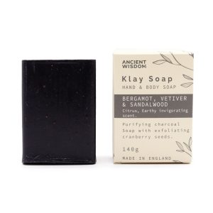 Klay Soap - Bergamot &amp; Sandalwood