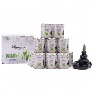 Pack of 10 Masala Backflow Incense - Jasmine