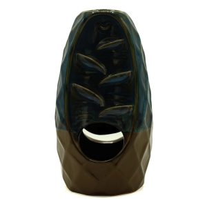Backflow Incense Burner - Pineapple Mountain &amp; Cascade Twin Design