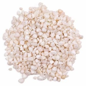 White Quartz Gemstone Chips Bulk - 1KG
