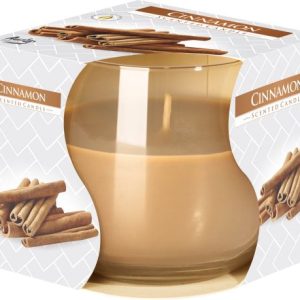 Scented Glass Jar Candle - Cinnamon