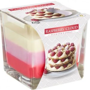 Rainbow Jar Candle - Raspberry Cloud
