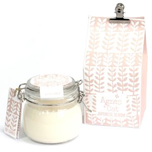 Agnes + Cat Kilner Jar Candle - Japanese Bloom
