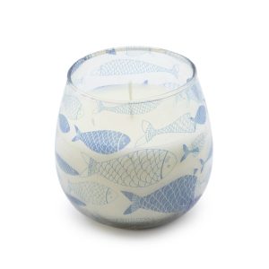 Small Glass Jar Candles - Seabreeze