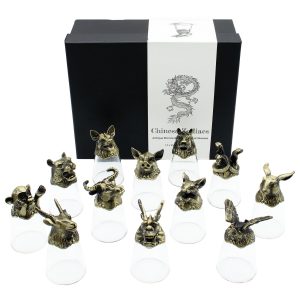 Gift Set of 12 Glasses (25ml) - Forest &amp; Mystical Creatures