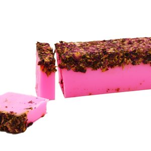 Rose &amp; Rose Petals - Soap Loaf