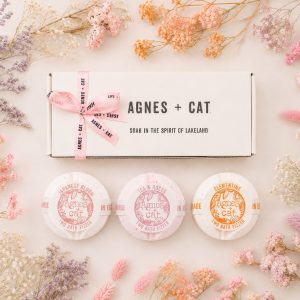 Agnes + Cat Floral &amp; Citrus Bath Fizzer Gift Set