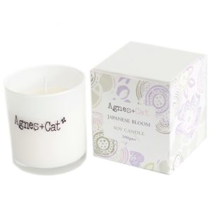 Agnes + Cat Votive Candle - Japanese Bloom