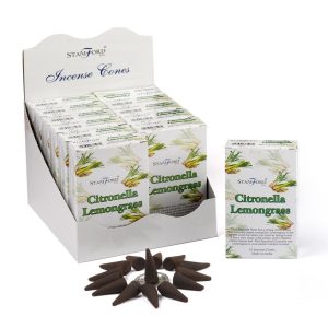 Citronella &amp; Lemongrass Incense Cones