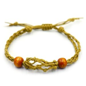 Gemstone Bracelet Cord - Sand